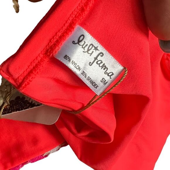 Luli Fama Flamingo Beach Hot Buns Bikini Bottom nwt - Picture 6 of 6